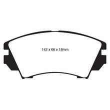 EBC Greenstuff передние тормозные колодки для Opel Insignia/Astra J/Chevrolet Camaro (5th gen) (под 321мм диск)