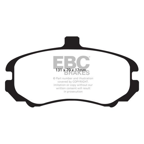 EBC Ultimax передние тормозные колодки DPX2028 EBC Ultimax передние тормозные колодки DPX2028