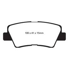EBC Ultimax задние тормозные колодки для Kia Optima (TF/JF)Sonata/i40/Soul/Tucson (Mk1) (под 262/284/300мм диск)