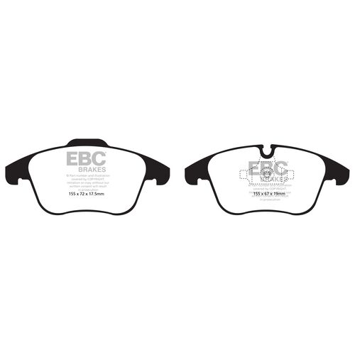 EBC Ultimax передние тормозные колодки DPX2040 EBC Ultimax передние тормозные колодки DPX2040