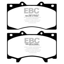 EBC Ultimax передние тормозные колодки для Nissan Patrol Y62 (10-16)