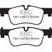 EBC Greenstuff передние тормозные колодки для BMW 1/2 ser (F20/F22) (под 284мм диск) EBC Greenstuff передние тормозные колодки для BMW 1/2 ser (F20/F22) (под 284мм диск)