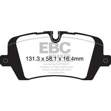 EBC Ultimax задние тормозные колодки для Range Rover/ Sport/Discovery (mk5) (под 325-365мм диск) (2012+)