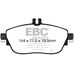 EBC Ultimax передние тормозные колодки для Infiniti Q30/QX30/Mercedes A/B/CLA/GLA 160-250 (w176/w246/c117/x156)
