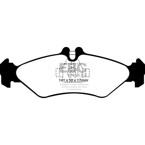 EBC Ultimax задние тормозные колодки для Mercedes Sprinter/VW LT (95-06) EBC Ultimax задние тормозные колодки для Mercedes Sprinter/VW LT (95-06)