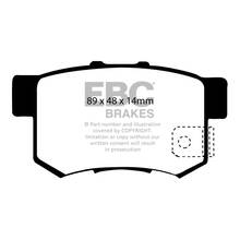 EBC Ultimax задние тормозные колодки для Honda Civic Type-R/ S2000/Accord Euro R/ Integra Type-R