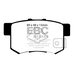 EBC Yellowstuff задние тормозные колодки для Honda Accord 8/9/CRV/FRV (2008-2015) (под 282/305мм диск)