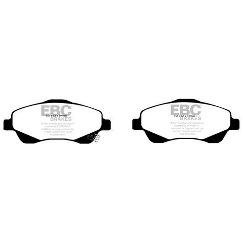 Колодки тормозные EBC Brake Disc DP1499