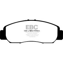 EBC Ultimax передние тормозные колодки для Honda Civic 1.8L (mk8)/Stepwagon