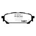 EBC Ultimax задние тормозные колодки для Subaru Forester 2.0/2.5turbo (SG) (под 266мм диск) EBC Ultimax задние тормозные колодки для Subaru Forester 2.0/2.5turbo (SG) (под 266мм диск)
