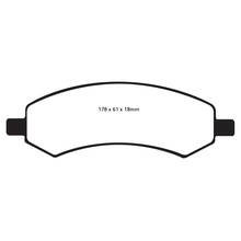 EBC Ultimax передние тормозные колодки Dodge RAM 1500/Durango/Dakota/Mitsubishi Raider