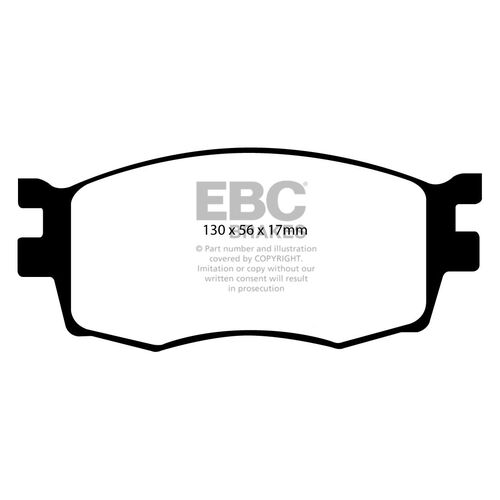 Колодки тормозные EBC Brake Disc DP1768