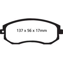 EBC Ultimax передние тормозные колодки для Subaru BRZ/Impreza/Forester/GT86 (2011+) (под 277/294мм диск)