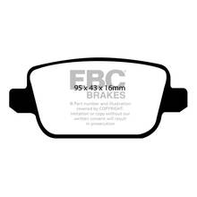 EBC Ultimax задние тормозные колодки для Volvo S80  (2007-2016) (302мм диск)