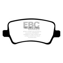 EBC Ultimax задние тормозные колодки Land Rover Freelander/Evoque/S60/S80/V60/V70/XC70