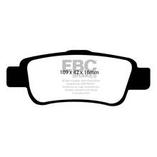 EBC Ultimax задние тормозные колодки для Honda CRV (2007+)