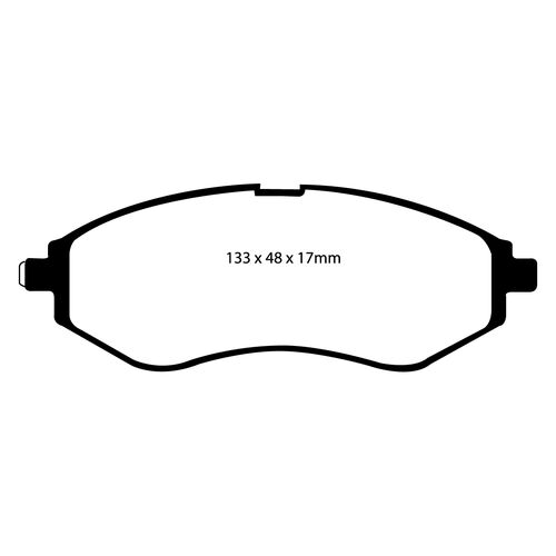 Колодки тормозные EBC Brake Disc DP21213