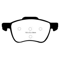 EBC колодки тормозные  DP21229