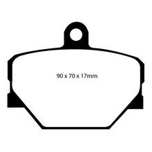 EBC Greenstuff передние тормозные колодки Smart Fortwo (w450/w451)/Roadster/City-Coupe