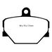 EBC Greenstuff передние тормозные колодки Smart Fortwo (w450/w451)/Roadster/City-Coupe EBC Greenstuff передние тормозные колодки Smart Fortwo (w450/w451)/Roadster/City-Coupe
