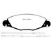 EBC Greenstuff передние тормозные колодки для Citroen C5 3.0/2.0-2.2TD (2001-2008) EBC Greenstuff передние тормозные колодки для Citroen C5 3.0/2.0-2.2TD (2001-2008)