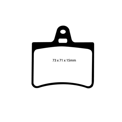Колодки тормозные EBC Brake Disc DP21373