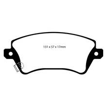 EBC колодки тормозные  DP21457