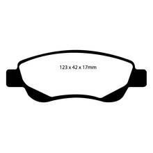 EBC колодки тормозные  DP21597