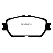 EBC Greenstuff Передние тормозные колодки для Toyota Camry V30