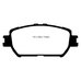 EBC Greenstuff Передние тормозные колодки для Toyota Camry V30 EBC Greenstuff Передние тормозные колодки для Toyota Camry V30