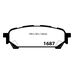 EBC Greenstuff задние тормозные колодки для Subaru Forester 2.0/2.5turbo (SG) (под 266мм диск) EBC Greenstuff задние тормозные колодки для Subaru Forester 2.0/2.5turbo (SG) (под 266мм диск)