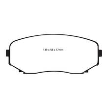 EBC Greenstuff передние тормозные колодки для Mazda CX7/CX9 (mk1/mk2)/Ford Edge