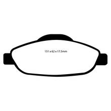 EBC Greenstuff передние тормозные колодки для Peugeot 308/308cc/308SW/3008 (под 282мм диск )