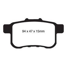 EBC Greenstuff задние тормозные колодки для Honda Accord 8-9