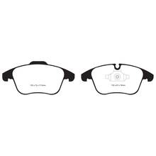 EBC колодки тормозные  DP22040