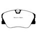 EBC Greenstuff передние тормозные колодки для Mercedes E200-300/190 (w124/w201) EBC Greenstuff передние тормозные колодки для Mercedes E200-300/190 (w124/w201)