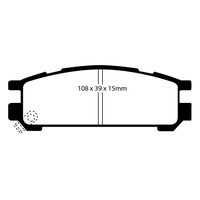 EBC колодки тормозные  DP2821