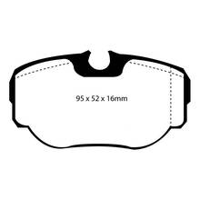 EBC Greenstuff Задние тормозные колодки для Range Rover (P38)/Discovery 2 (94-02) (под 303мм диск)