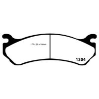EBC Yellowstuff передние тормозные колодки для Cadillac Escalade/Tahoe/Avalanche/GMC Yukon (02-06)/зад HUMMER H2