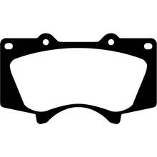 EBC Yellowstuff передние тормозные колодки для Toyota Land Cruiser Prado 150/120/ Lexus GX460/GX470/Pajero