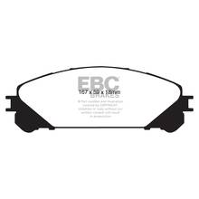 EBC Yellowstuff передние тормозные колодки для Lexus NX/RX/Toyota Highlander (2010+)/Camry 3.5L (V70)