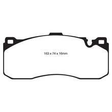 EBC Yellowstuff передние тормозные колодки для BMW 1M/135 (E82/E88)/Mini Cooper R56 GP (под 338/330мм диск)