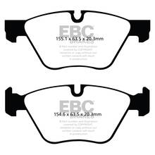 EBC Yellowstuff передние тормозные колодки для BMW 520/528 (F10/F11) (под 330мм диск)