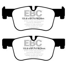 EBC Yellowstuff передние тормозные колодки для BMW 1/2/3/4-ser 316/318/320 (под 284/300мм диск)