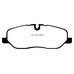 EBC Greenstuff передние тормозные колодки для Range Rover/ Sport/Discovery 2.7TD/4.4L (05-09) (под 317-344мм диск)