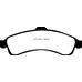 EBC Greenstuff передние тормозные колодки для Chevrolet Trailblazer /Saab 9-7x 4.2/5.3L (01-05)