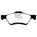Колодки тормозные EBC Brake Disc DP61709