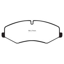 EBC Greenstuff Передние тормозные колодки для Range Rover Vogue/Sport/Discovery 3.0/3.6 (2009+) (под 360мм диск)