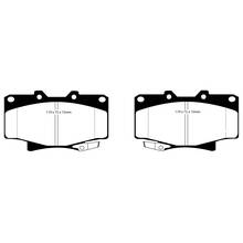 EBC Greenstuff передние тормозные колодки для Toyota Land Cruiser 80/4 Runner/Hilux Surf (90-98)