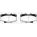 EBC Greenstuff передние тормозные колодки для Toyota Land Cruiser 80/4 Runner/Hilux Surf (90-98)